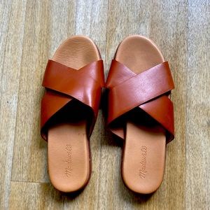 Like new Madewell leather sandals size 8.5